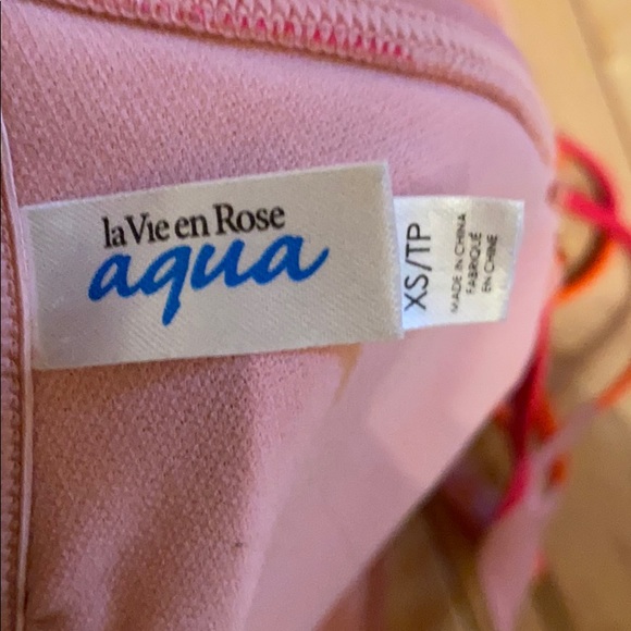 La vie en rose swimsuit bikini top size XS - Picture 3 of 3